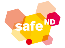 Logo: Interdisciplinary research symposium on the safety of nuclear disposal practices "safeND"