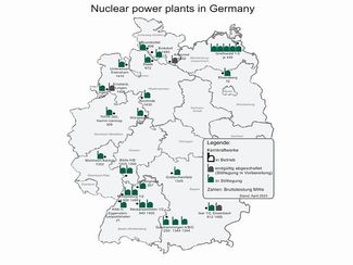 Nuclear power plants in Germany