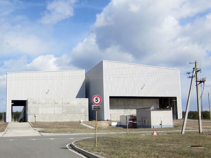 Exterier View of the Intermediate Storage Facility 
